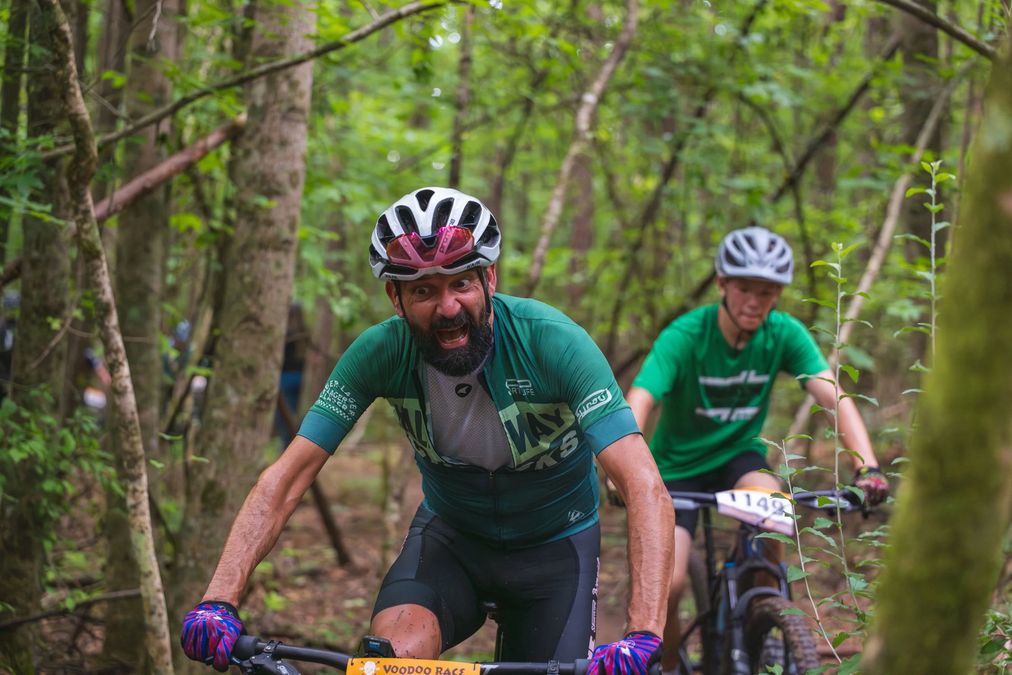 Cyclist portrait from the Team Lager crew