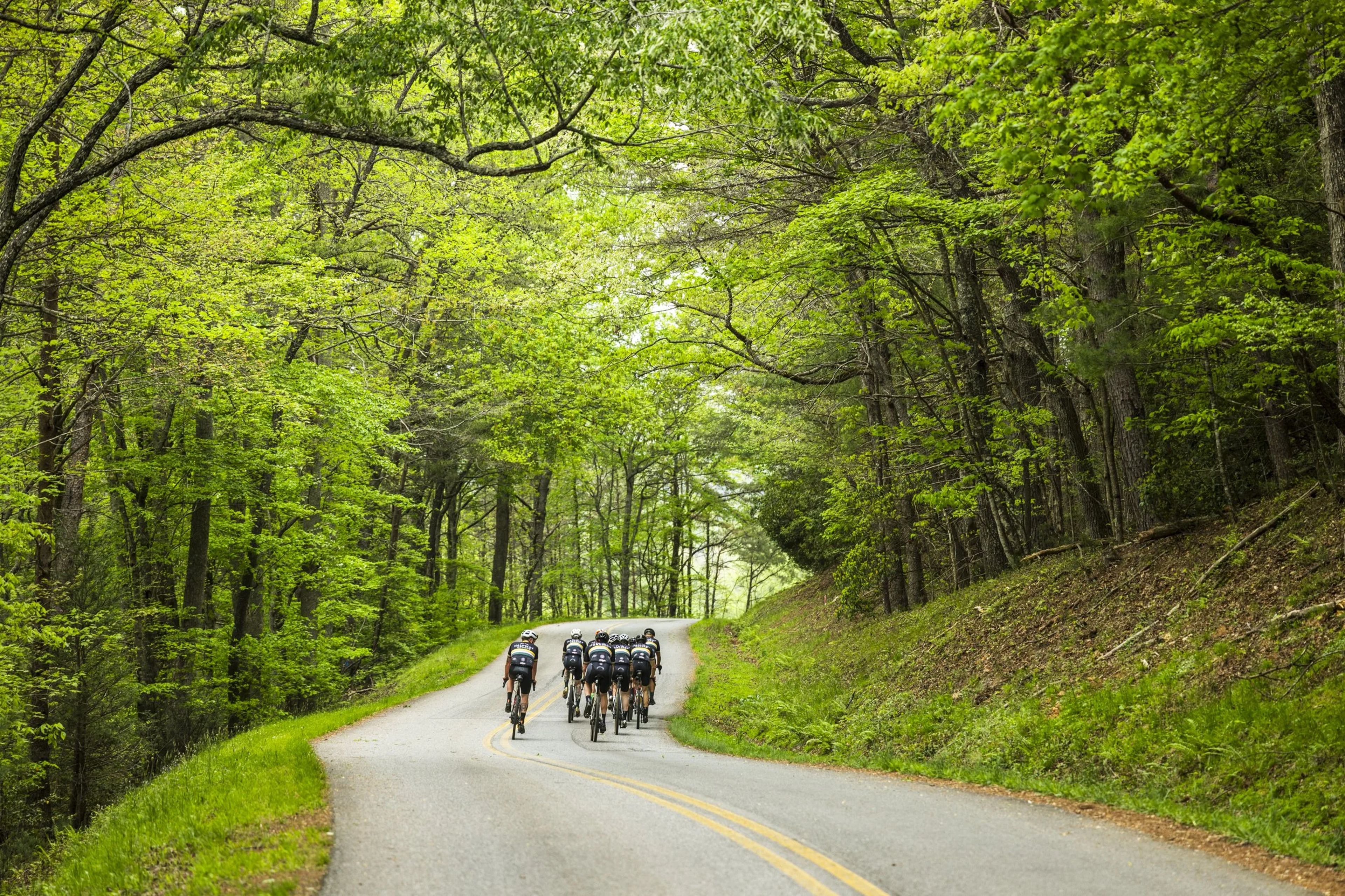 Team Lager social moment after a ride